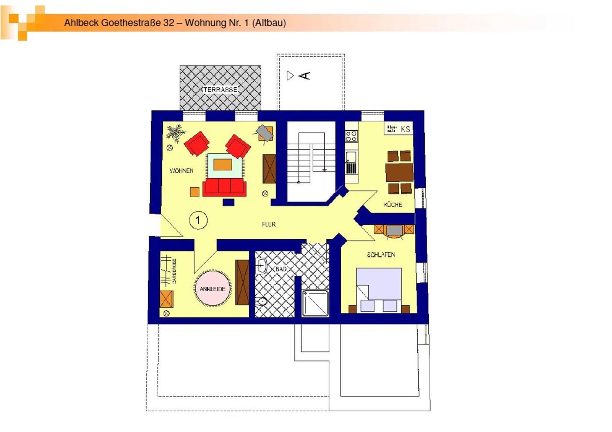 Appartementhaus Linquenda 塞巴特黑灵斯多夫 外观 照片